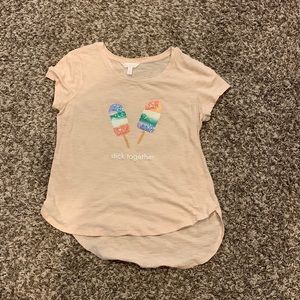 LC Lauren Conrad “Stick Together” Top with popsicles